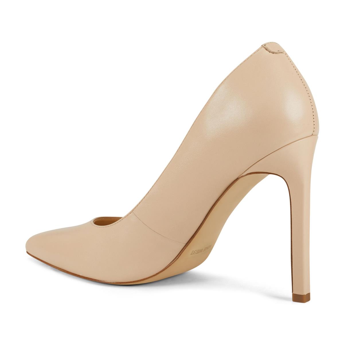 Zapatos De Salon Nine West Tatiana Pointy Toe Mujer Blancas | 7839NQSZP