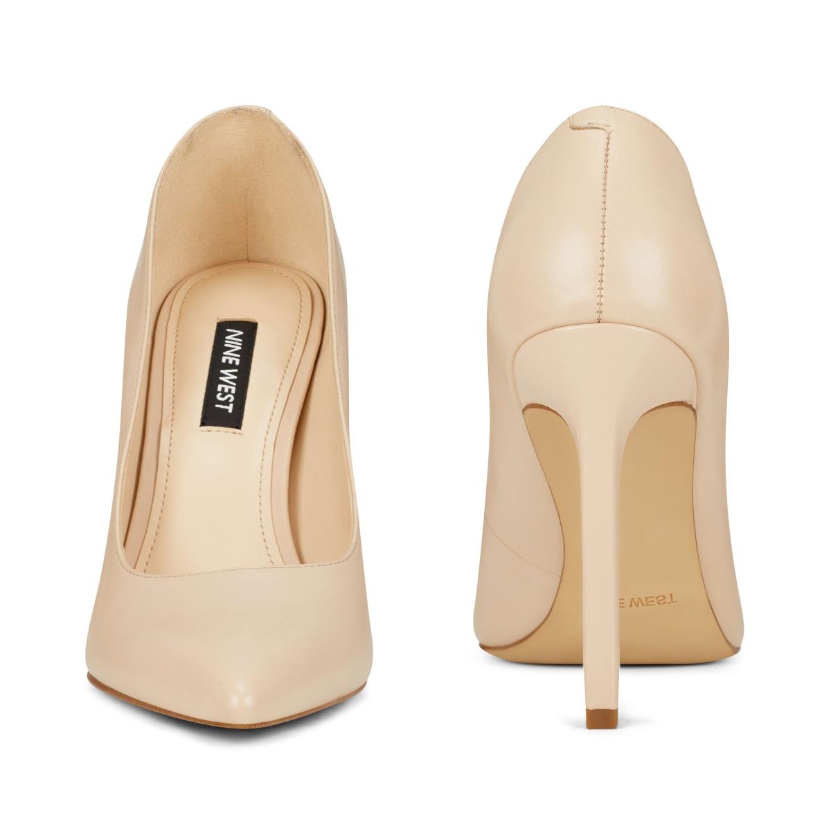 Zapatos De Salon Nine West Tatiana Pointy Toe Mujer Blancas | 7839NQSZP