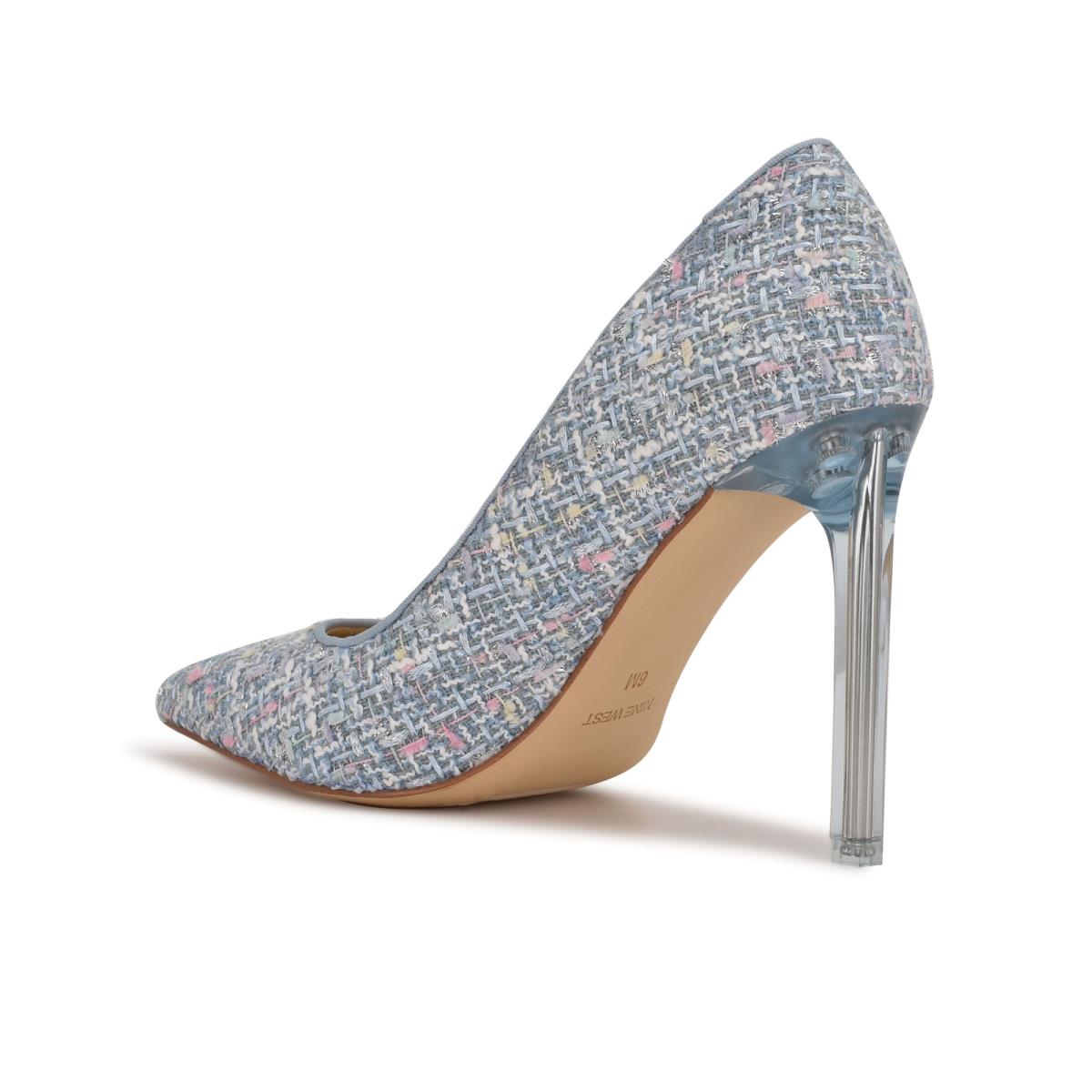 Zapatos De Salon Nine West Tatiana Pointy Toe Mujer Azules Claro | 7859LQPEC