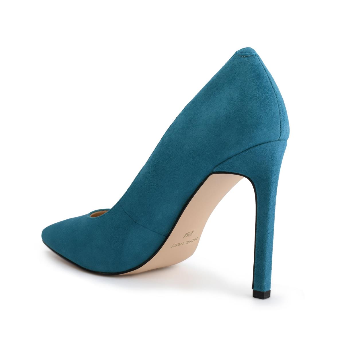 Zapatos De Salon Nine West Tatiana Pointy Toe Mujer Turquesa | 9653VLTZS