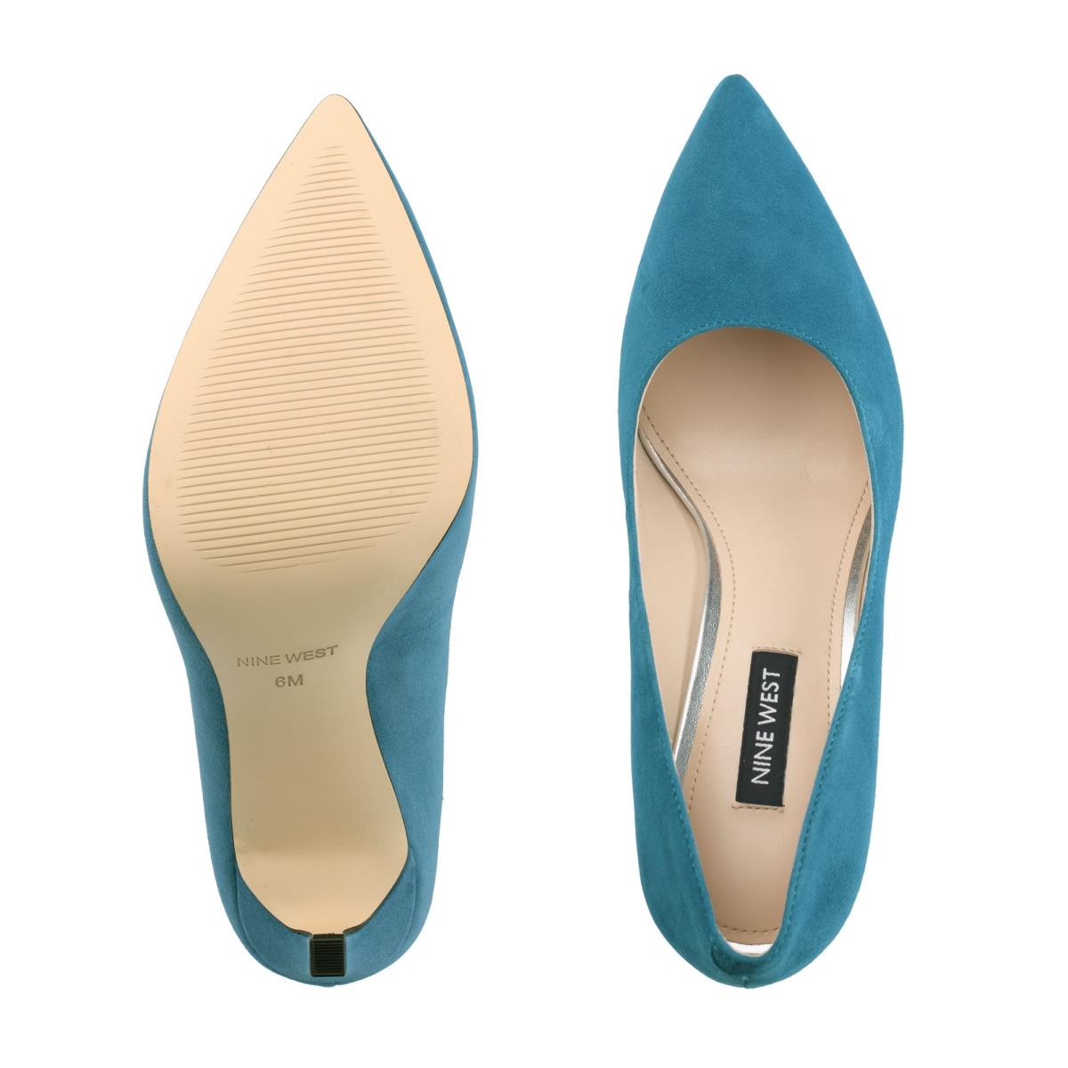 Zapatos De Salon Nine West Tatiana Pointy Toe Mujer Turquesa | 9653VLTZS