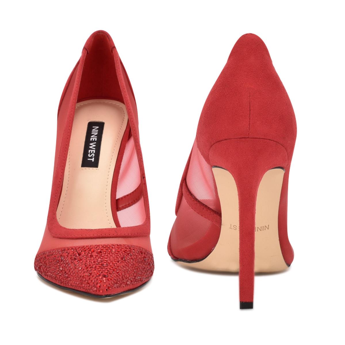 Zapatos De Salon Nine West Tayen Dress Mujer Rojas | 2867QUFMA