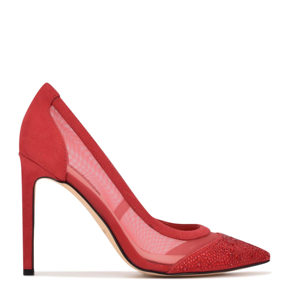 Zapatos De Salon Nine West Tayen Dress Mujer Rojas | 2867QUFMA