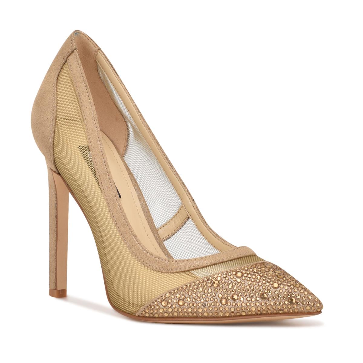 Zapatos De Salon Nine West Tayen Dress Mujer Marrones | 3942RMXFC