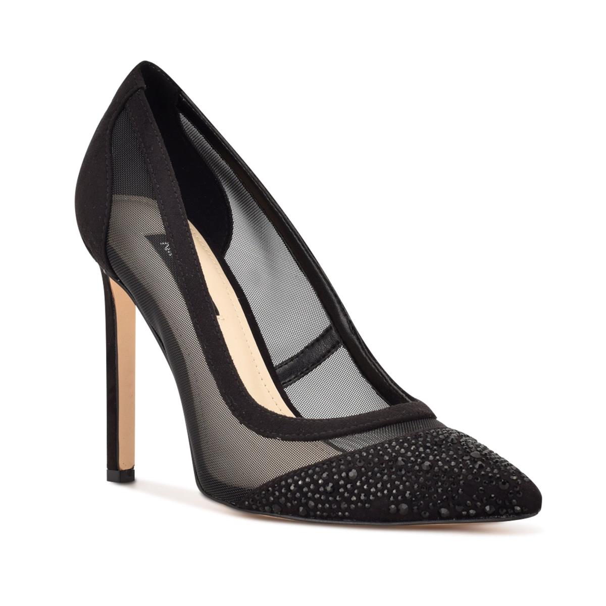 Zapatos De Salon Nine West Tayen Dress Mujer Negras | 8743VJOIQ