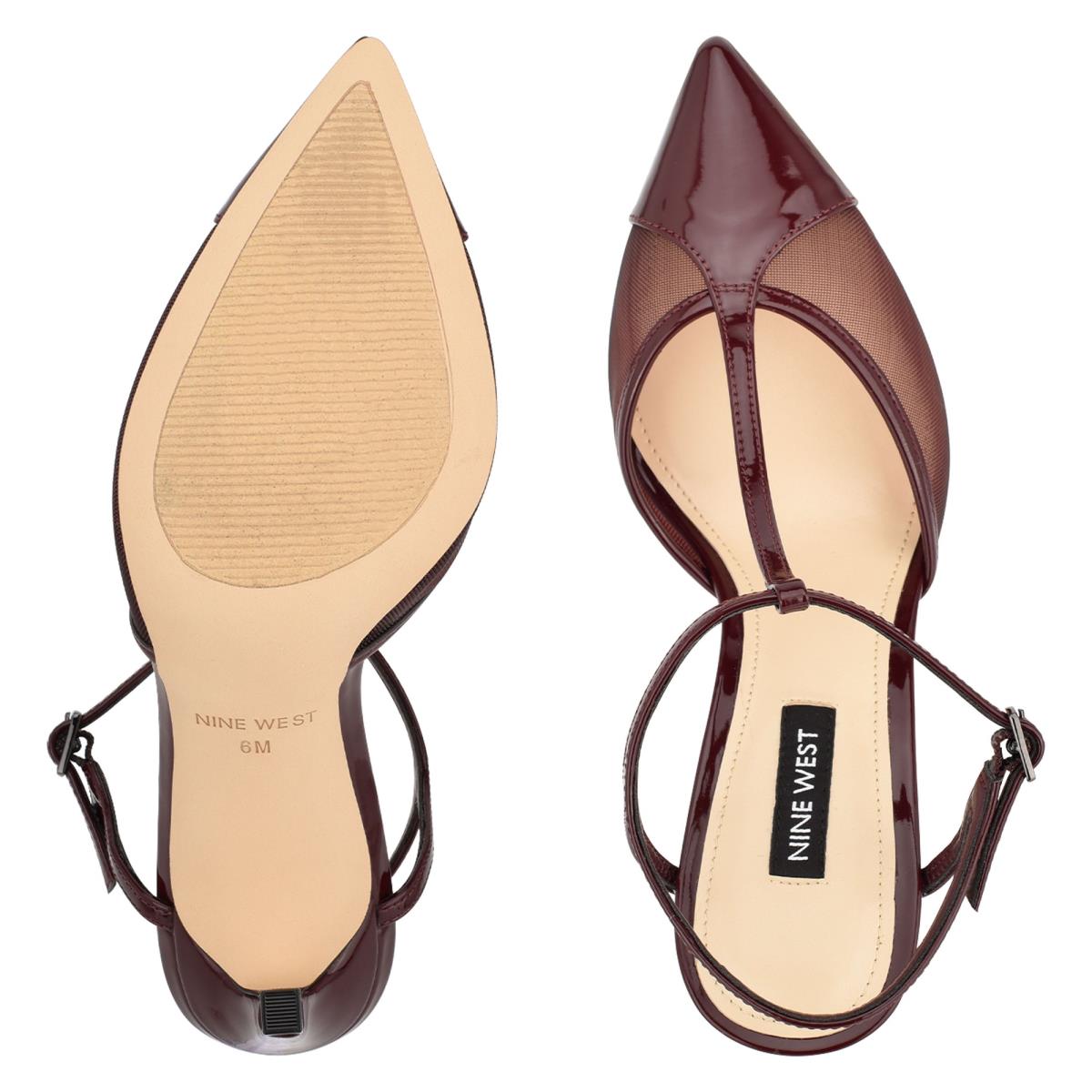 Zapatos De Salon Nine West Terrah Dress Mujer Rojas | 7528HMTFQ