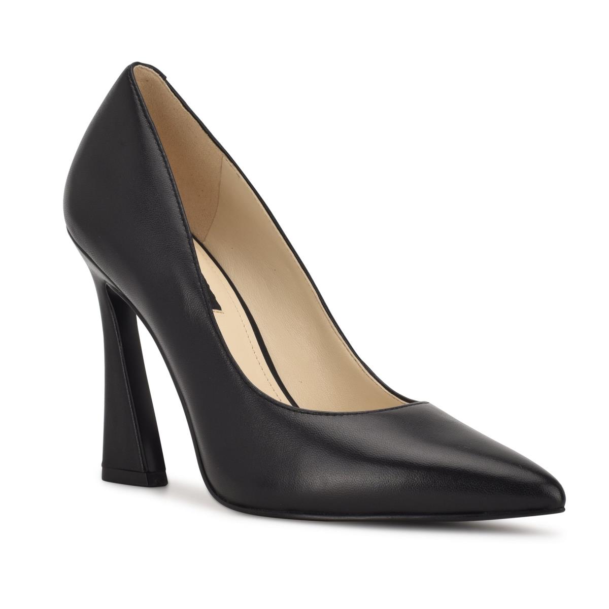 Zapatos De Salon Nine West Trendz Pointy Toe Mujer Negras | 0816CNSGF