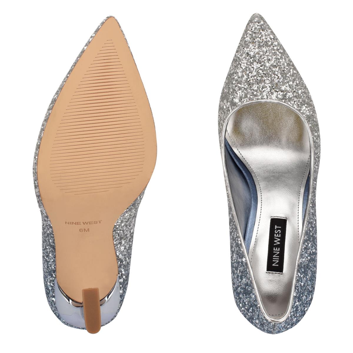 Zapatos De Salon Nine West Trendz Pointy Toe Mujer Azules | 1263XDOKG