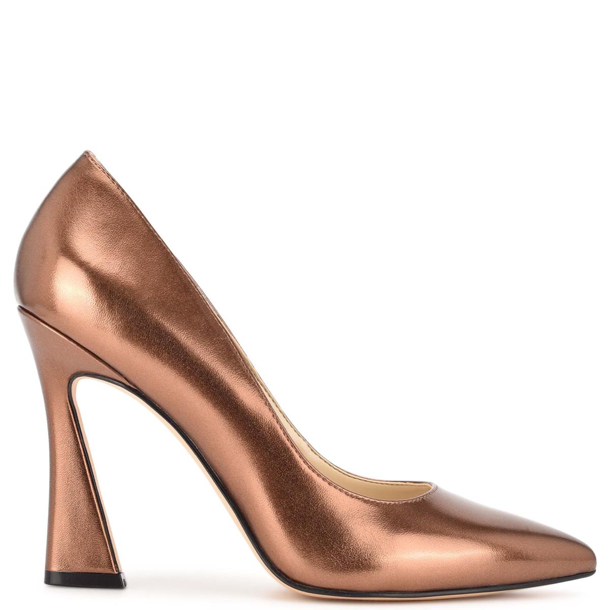 Zapatos De Salon Nine West Trendz Pointy Toe Mujer Marrones | 2715FQCWX