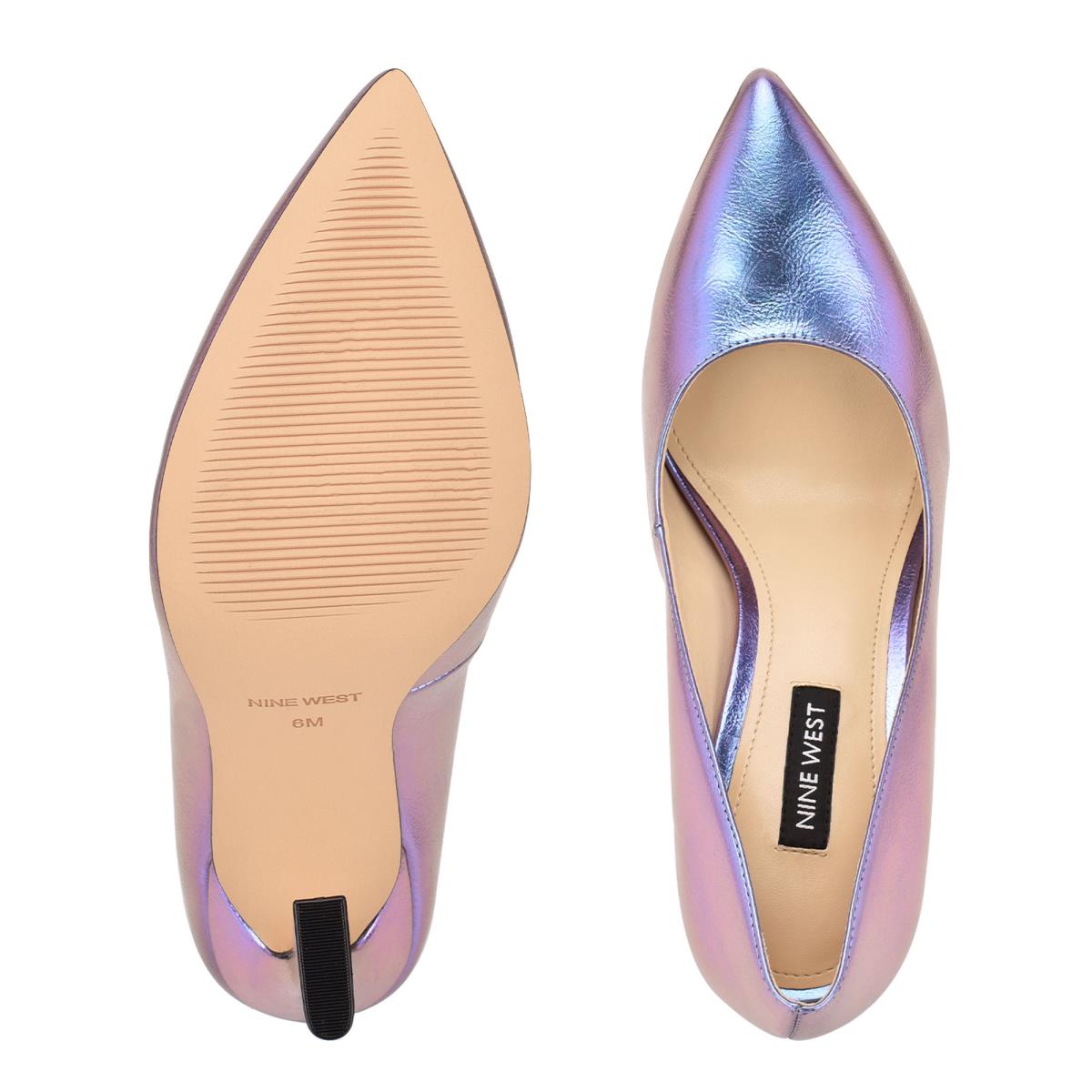 Zapatos De Salon Nine West Trendz Pointy Toe Mujer Moradas | 4231JQWKD