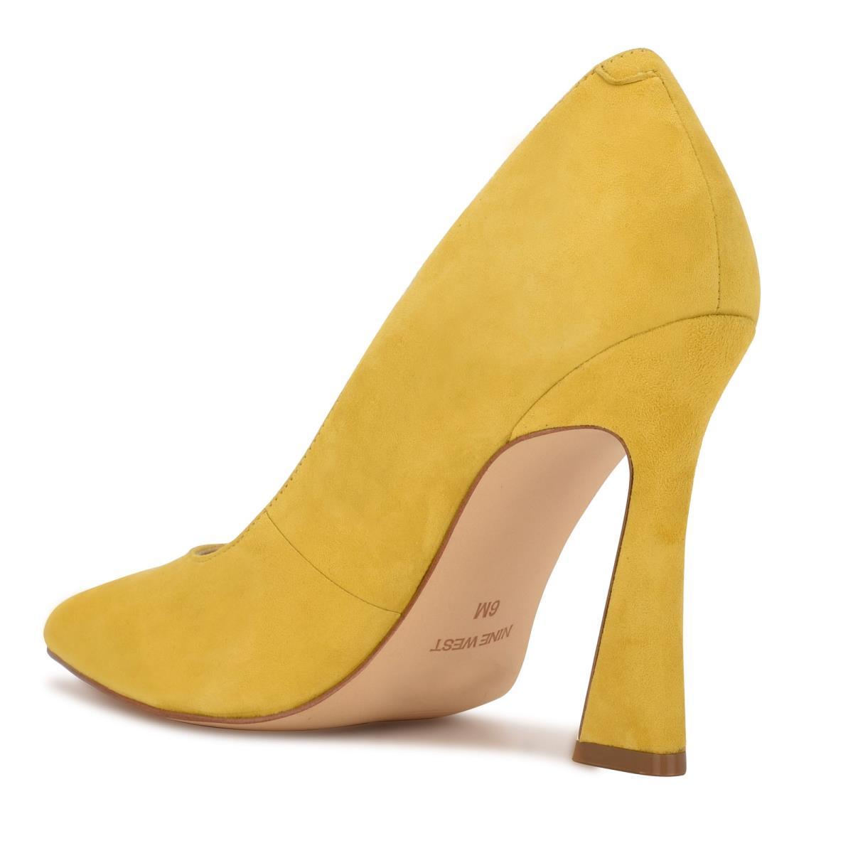 Zapatos De Salon Nine West Trendz Pointy Toe Mujer Amarillo | 8547BUXKC