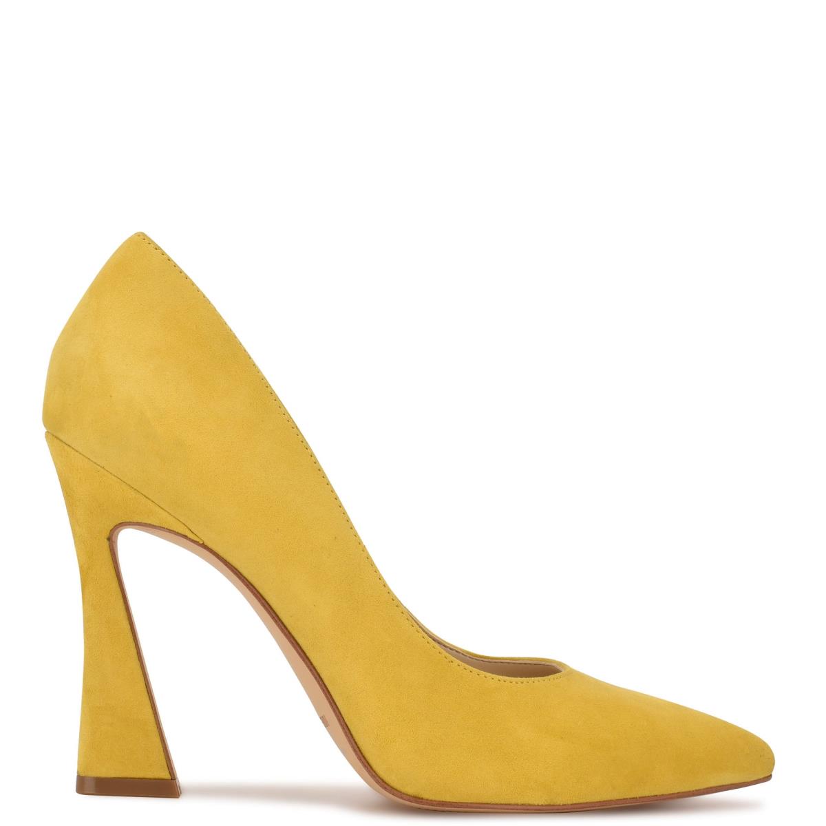 Zapatos De Salon Nine West Trendz Pointy Toe Mujer Amarillo | 8547BUXKC