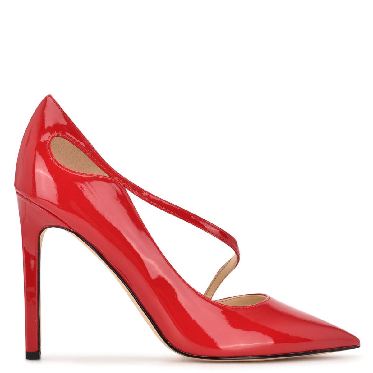 Zapatos De Salon Nine West Twirl Pointy Toe Mujer Rojas | 0347QCMAD