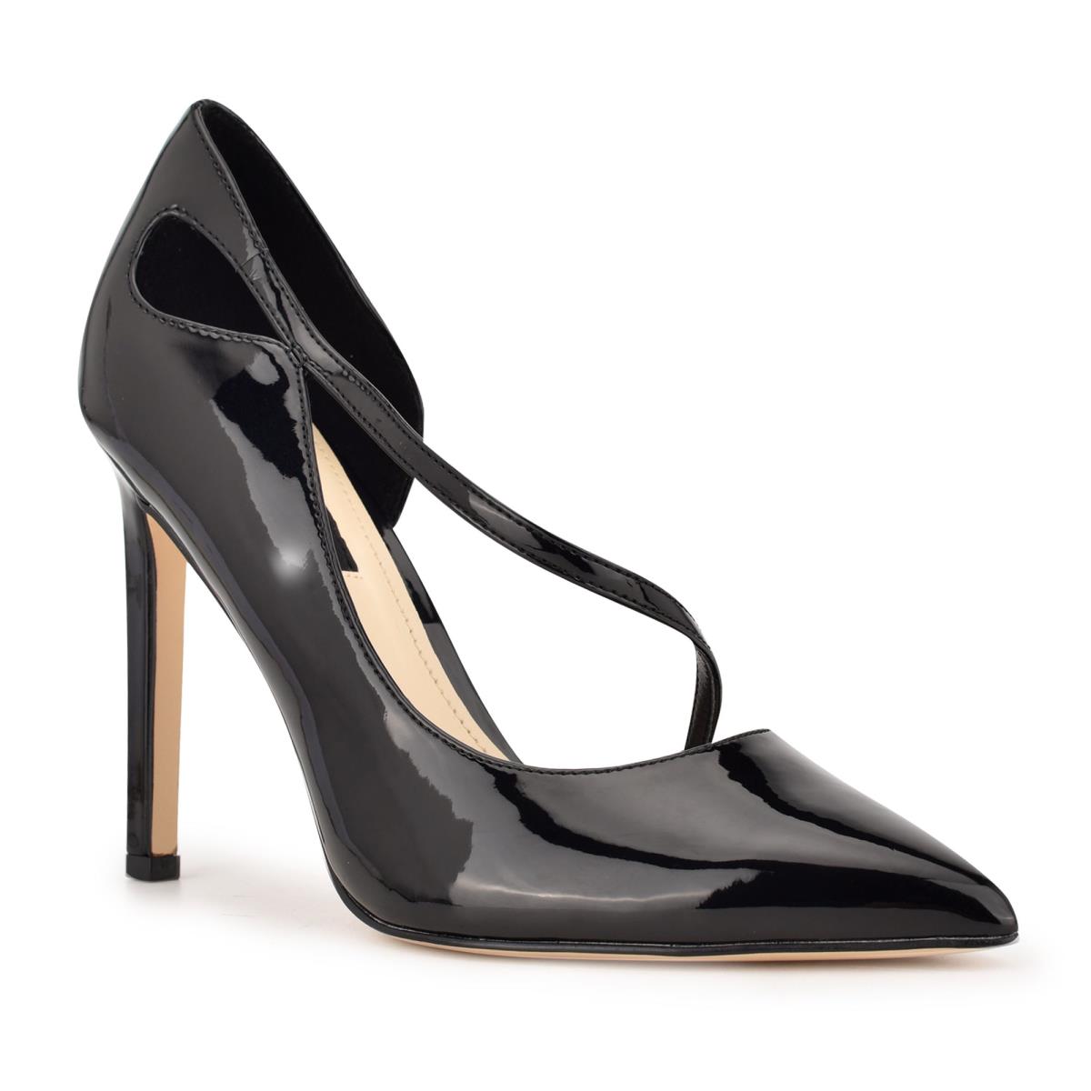 Zapatos De Salon Nine West Twirl Pointy Toe Mujer Negras | 5231MNABZ