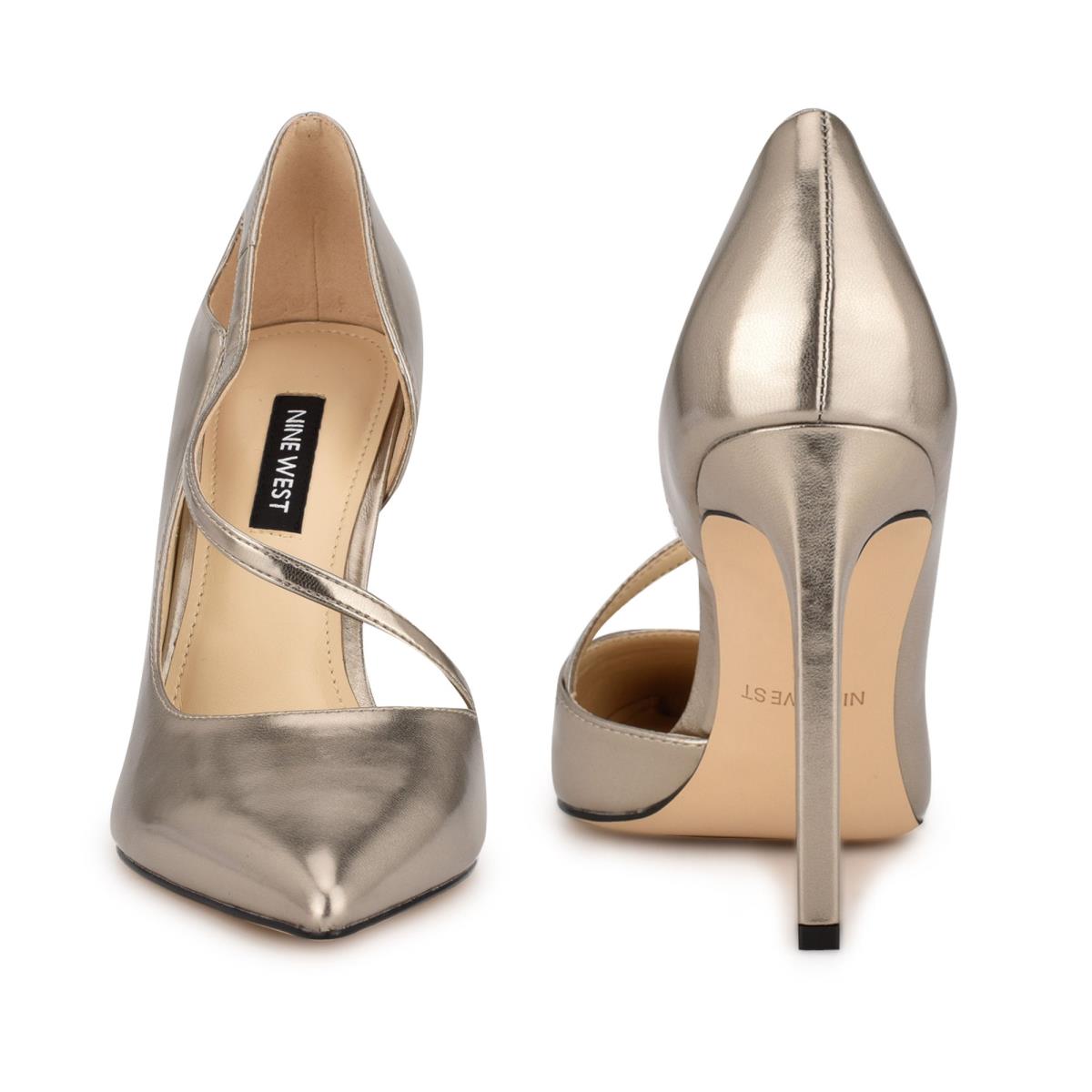 Zapatos De Salon Nine West Twirl Pointy Toe Mujer Azules Gris | 5704YCDAE