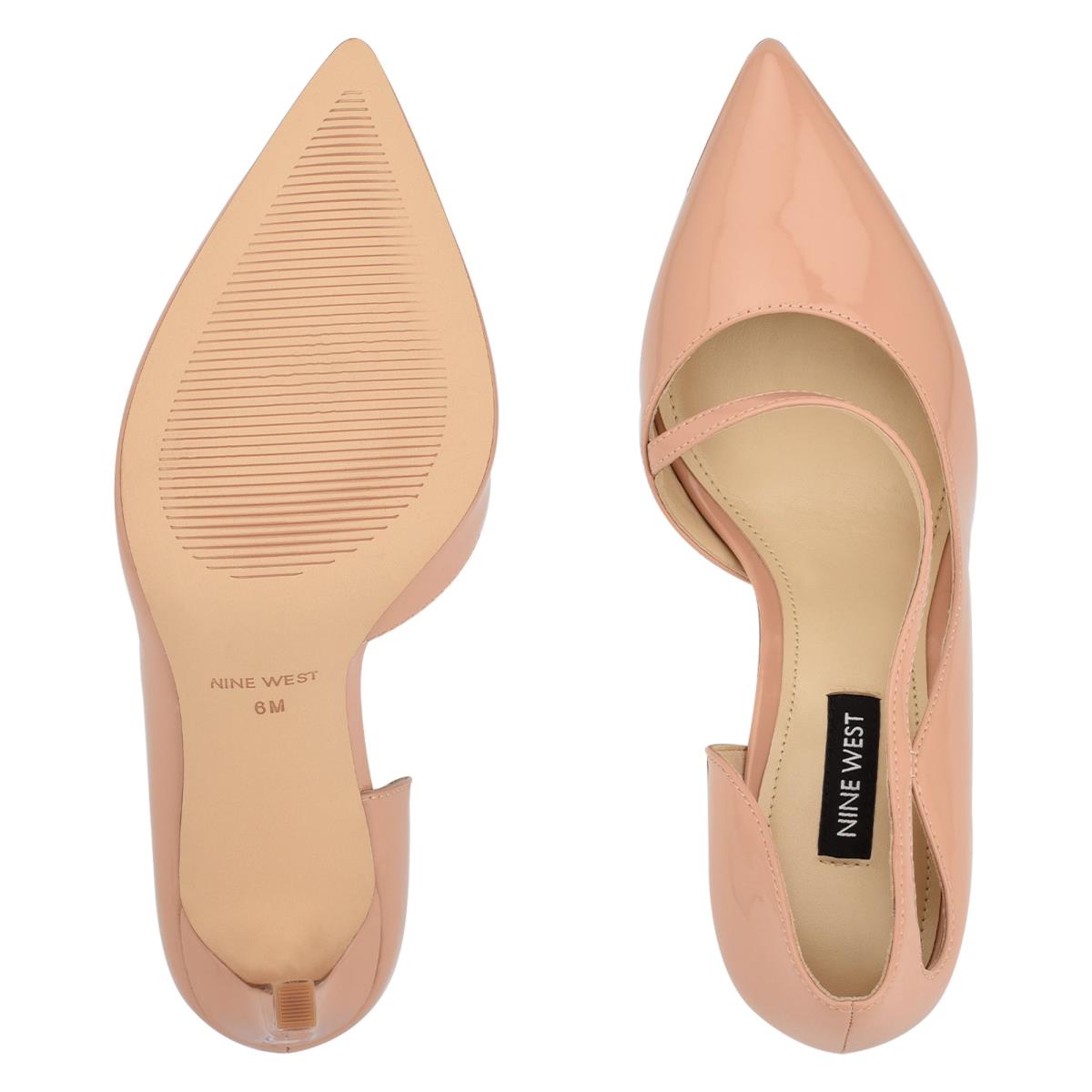 Zapatos De Salon Nine West Twirl Pointy Toe Mujer Beige | 9728RQGAC