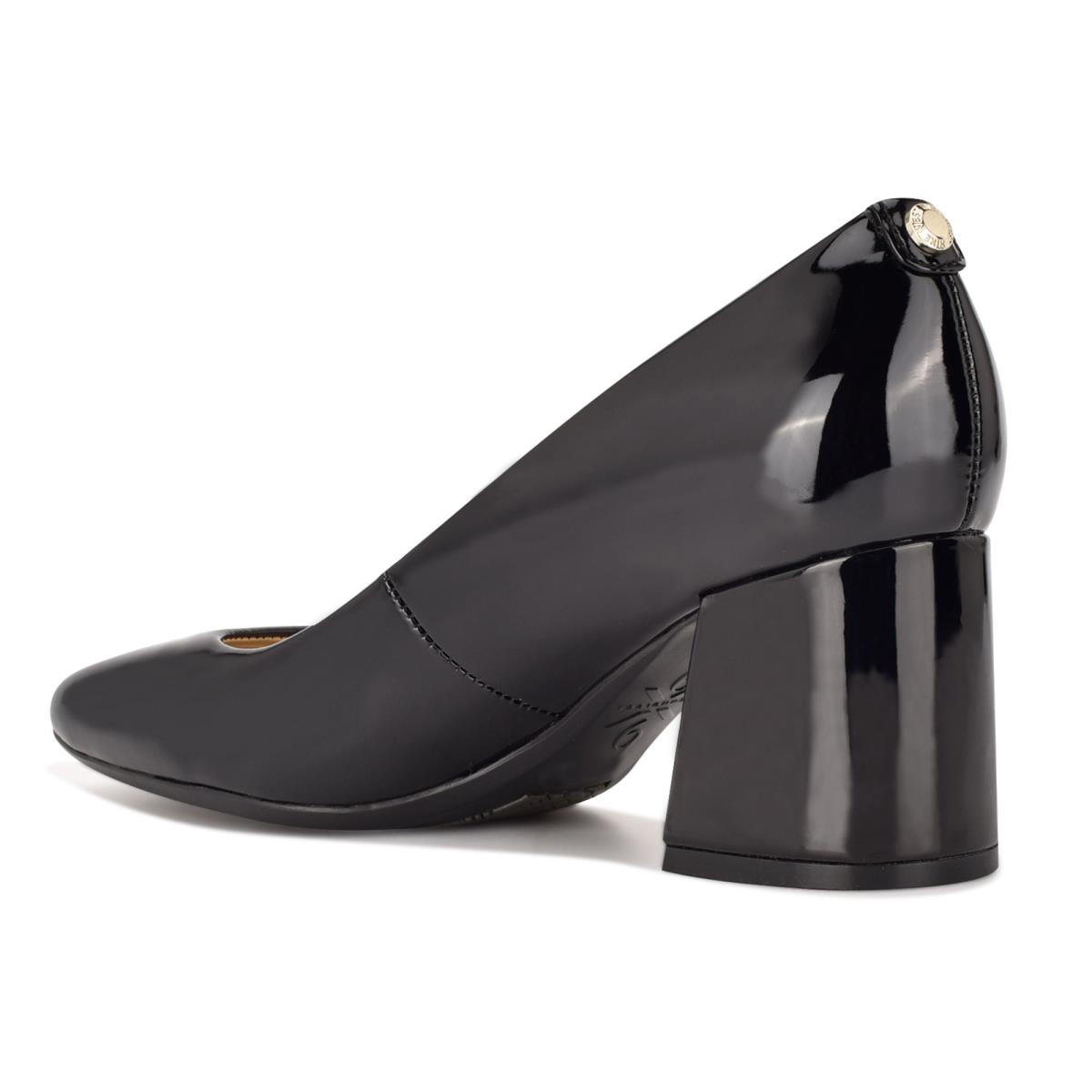 Zapatos De Salon Nine West Vibe 9x9 Block Heel Mujer Negras | 1764ZLVXH