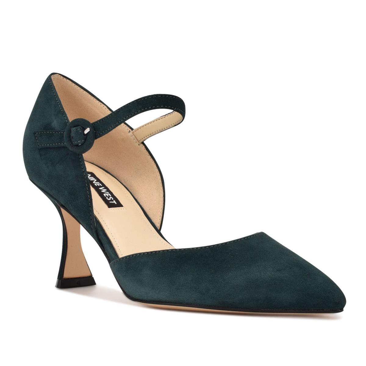 Zapatos De Salon Nine West Wanah Pointy Toe Mujer Verde Menta | 2365YEBOZ