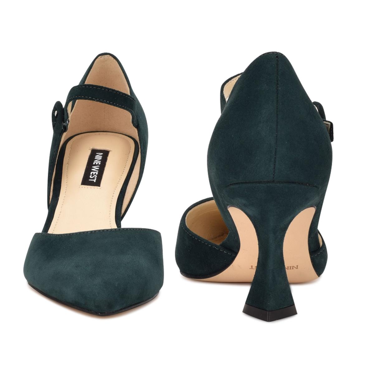 Zapatos De Salon Nine West Wanah Pointy Toe Mujer Verde Menta | 2365YEBOZ