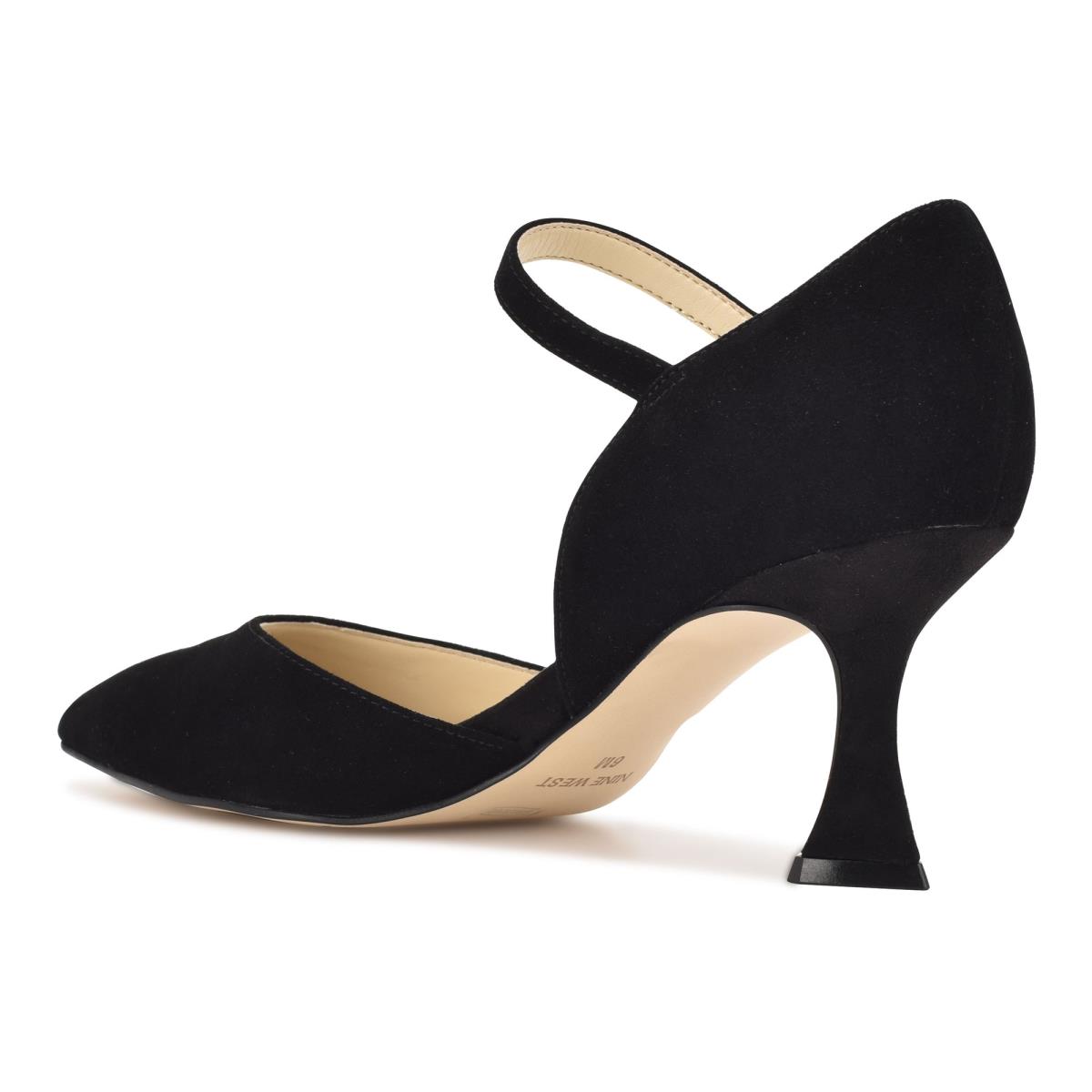 Zapatos De Salon Nine West Wanah Pointy Toe Mujer Negras | 2738MPDLG