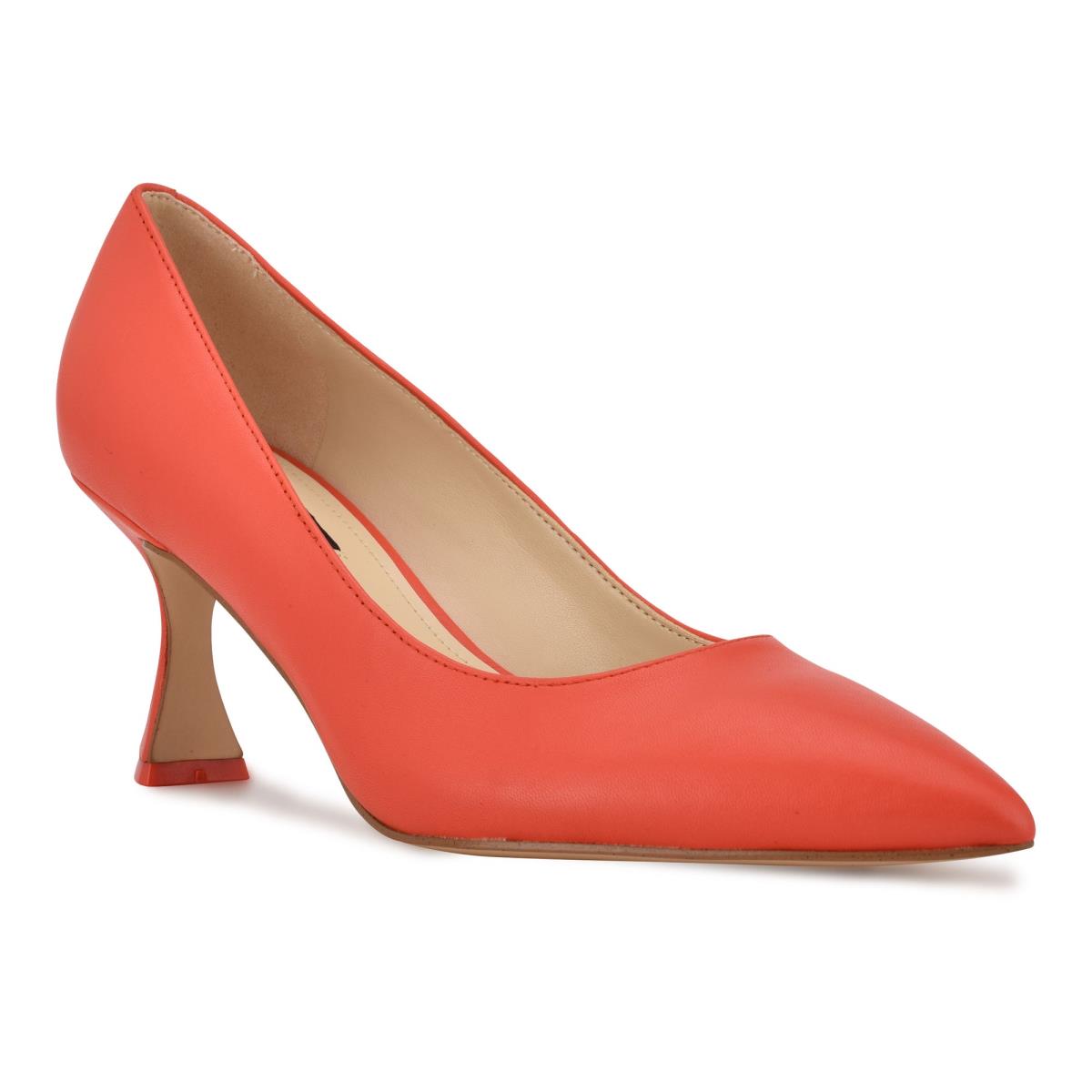 Zapatos De Salon Nine West Workin Pointy Toe Mujer Naranjas | 6328CVGRE