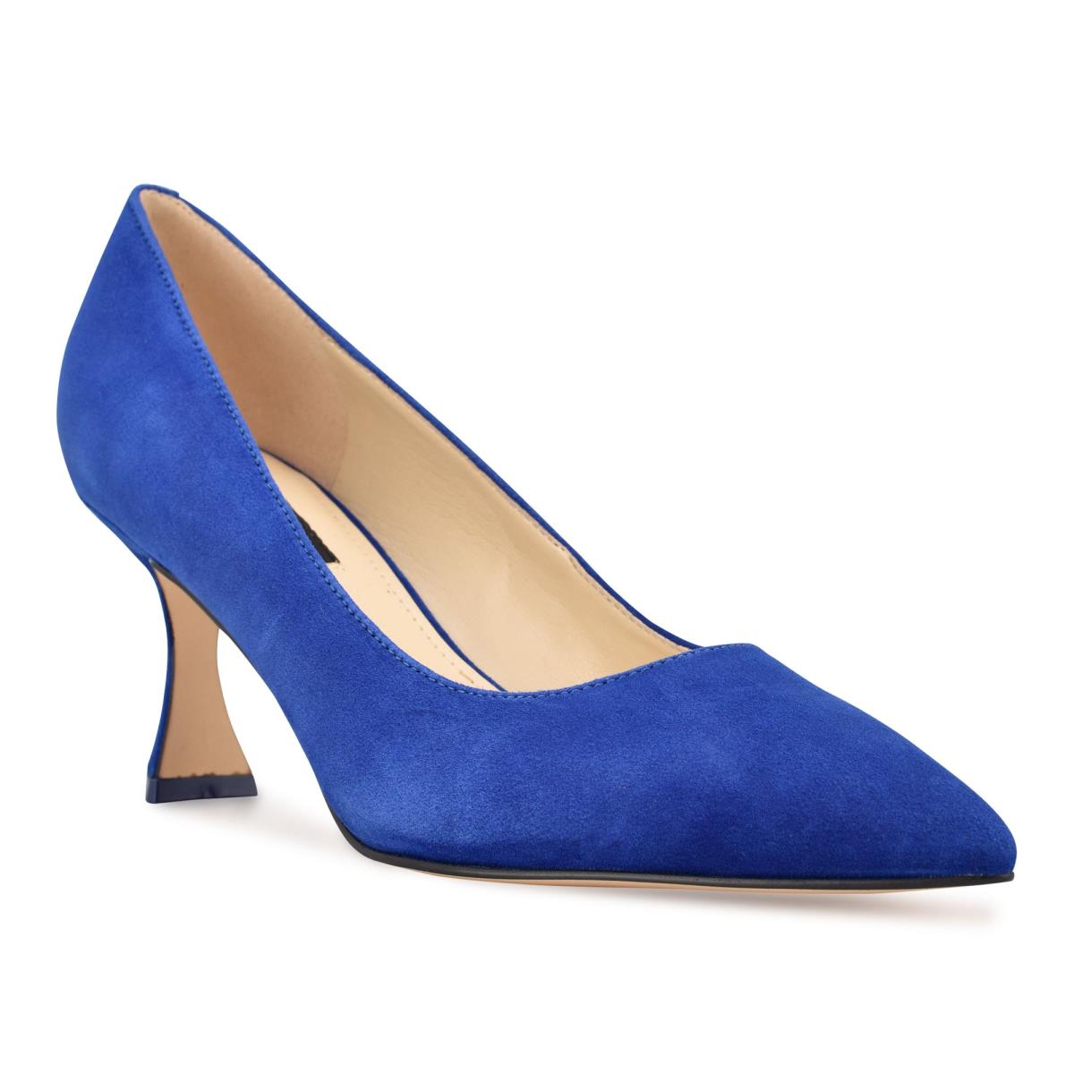 Zapatos De Salon Nine West Workin Pointy Toe Mujer Azules Oscuro | 9021XHUWB