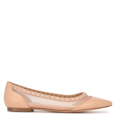 Ballerinas Nine West Bizzie Pointy Toe Mujer Rosas | 4615DLQEF