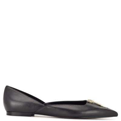 Ballerinas Nine West Brina Pointy Toe Mujer Negras | 4716JCHMK