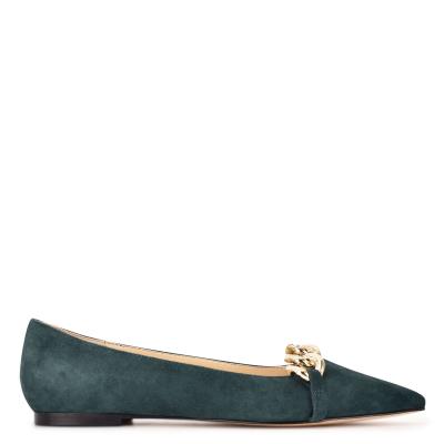 Ballerinas Nine West Brinks Pointy Toe Mujer Azules | 3068OJEHK