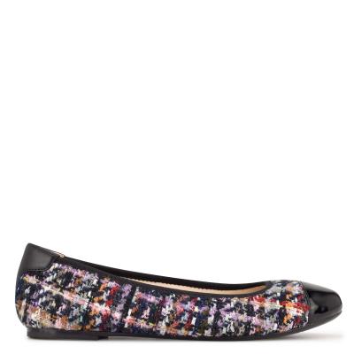 Ballerinas Nine West Capted Ballet Mujer Azules Multicolor | 7308IFCOZ