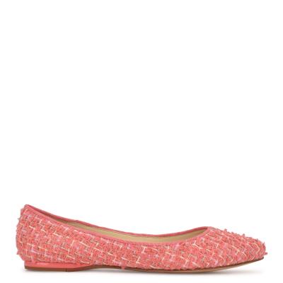 Ballerinas Nine West Speakup Almond Toe Mujer Coral | 1957GBTIF