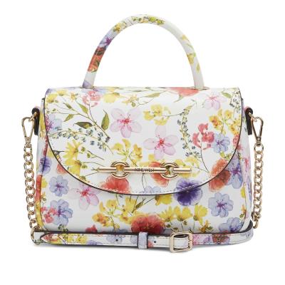 Bolsos Cruzados Nine West Addy Mini Top Handle Flap Mujer Flores | 1987JOFME