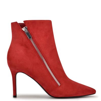 Booties Nine West Fast Dress Mujer Rojas | 2859WMELC