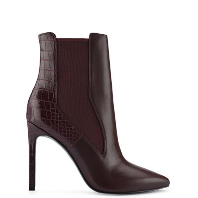 Booties Nine West Topit Dress Mujer Marrones | 6721KWHAY