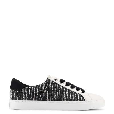 Casual Sneakers Nine West Best Mujer Negras Blancas | 2569RISJT