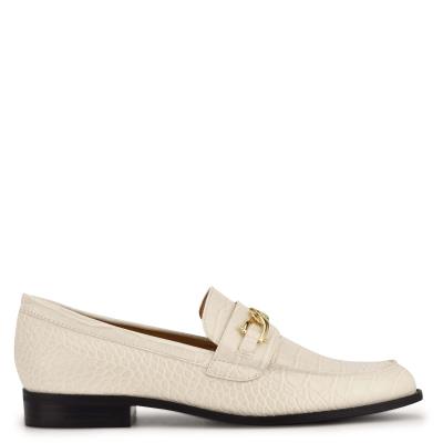 Loafers Nine West Onlyou Slip-On Mujer Beige | 8421VRBDS