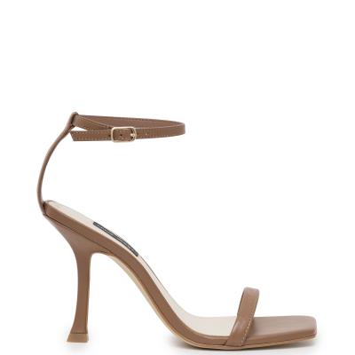 Sandalias Con Tiras Nine West Yess Ankle Mujer Marrones Claro | 3960JANCH