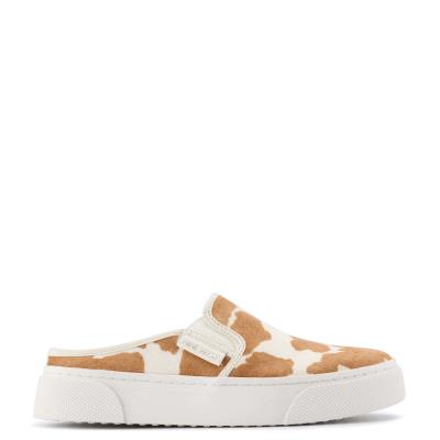 Slip On Sneaker Nine West Hayzel Mujer Marrones Blancas | 9237PABEM