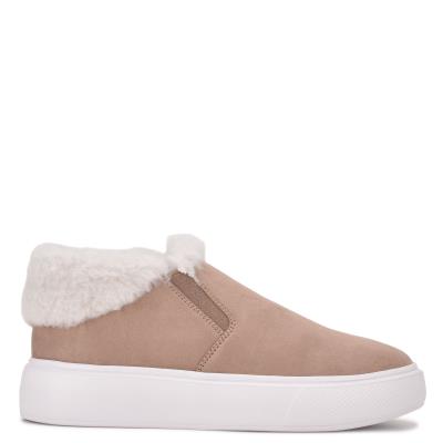 Slip On Sneakers Nine West Klines Mujer Marrones | 6328BAZDS