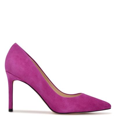 Zapatos De Salon Nine West Ezra Pointy Toe Mujer Moradas | 7610VIBLU