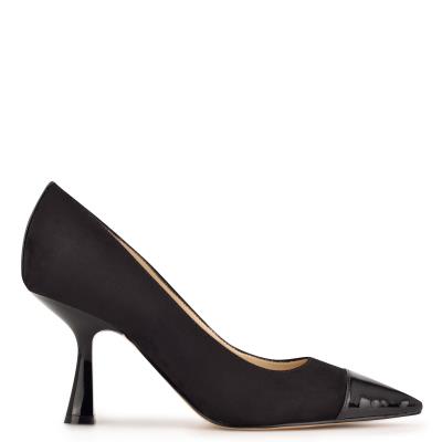 Zapatos De Salon Nine West Hippa Pointy Toe Mujer Negras | 0693WCPTU