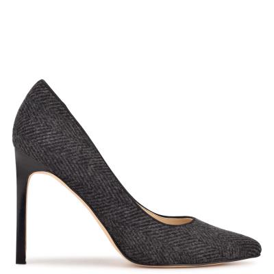 Zapatos De Salon Nine West Tatiana Pointy Toe Mujer Gris Oscuro | 1740OYCQM