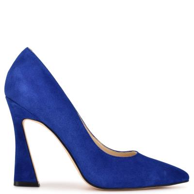 Zapatos De Salon Nine West Trendz Pointy Toe Mujer Azules Oscuro | 3269QOIPC