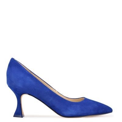 Zapatos De Salon Nine West Workin Pointy Toe Mujer Azules Oscuro | 9021XHUWB